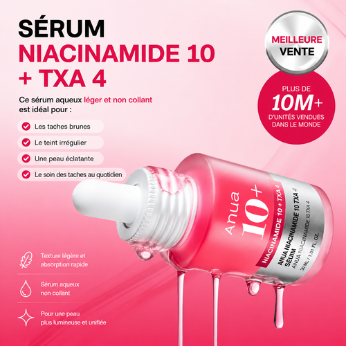 Anua 10+ Sérum Niacinamide + TXA 4