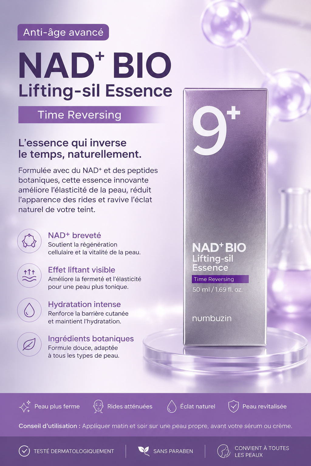 No.9 NAD+ BIO Lifting-sil Essence