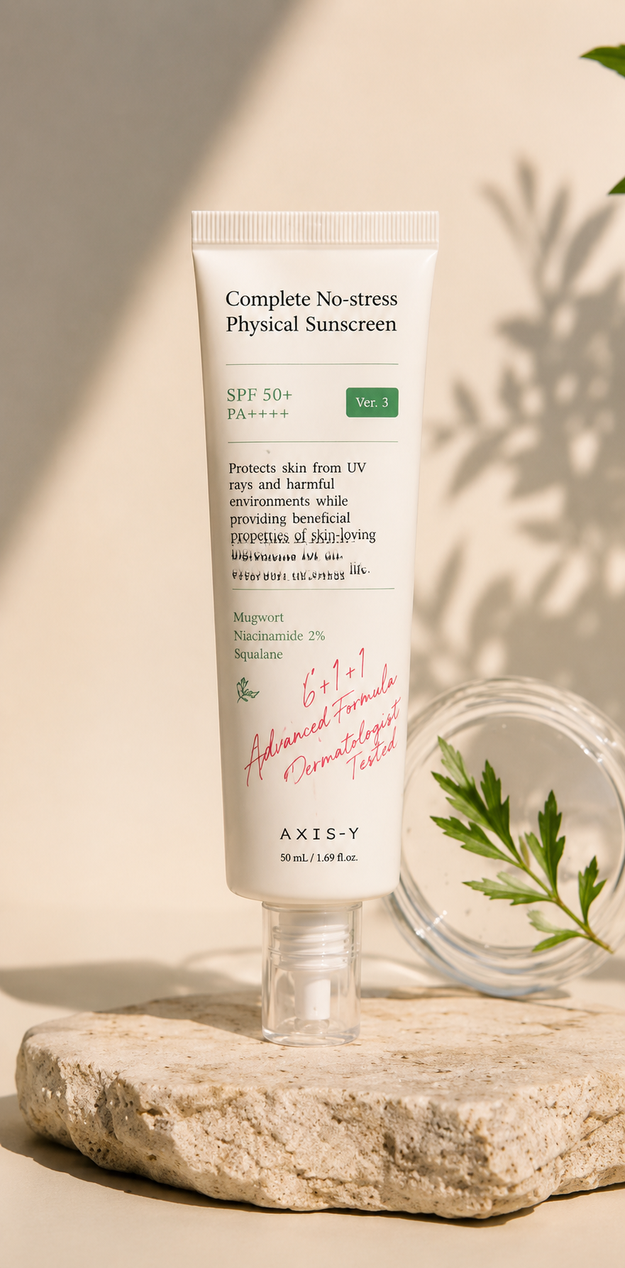 Complete No-Stress Physical Sunscreen V.3