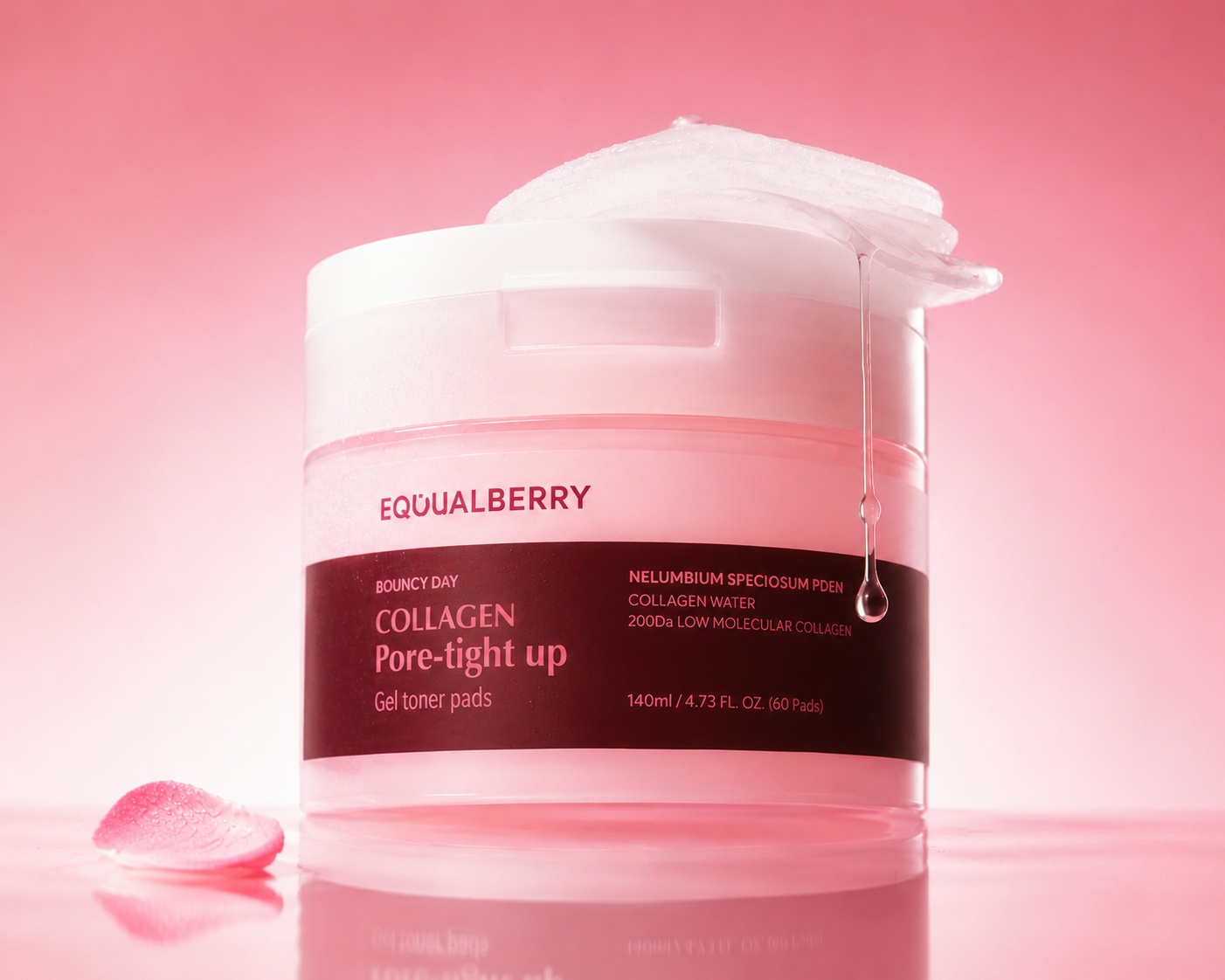 Collagen Pore-Tight Up Gel Toner Pads
